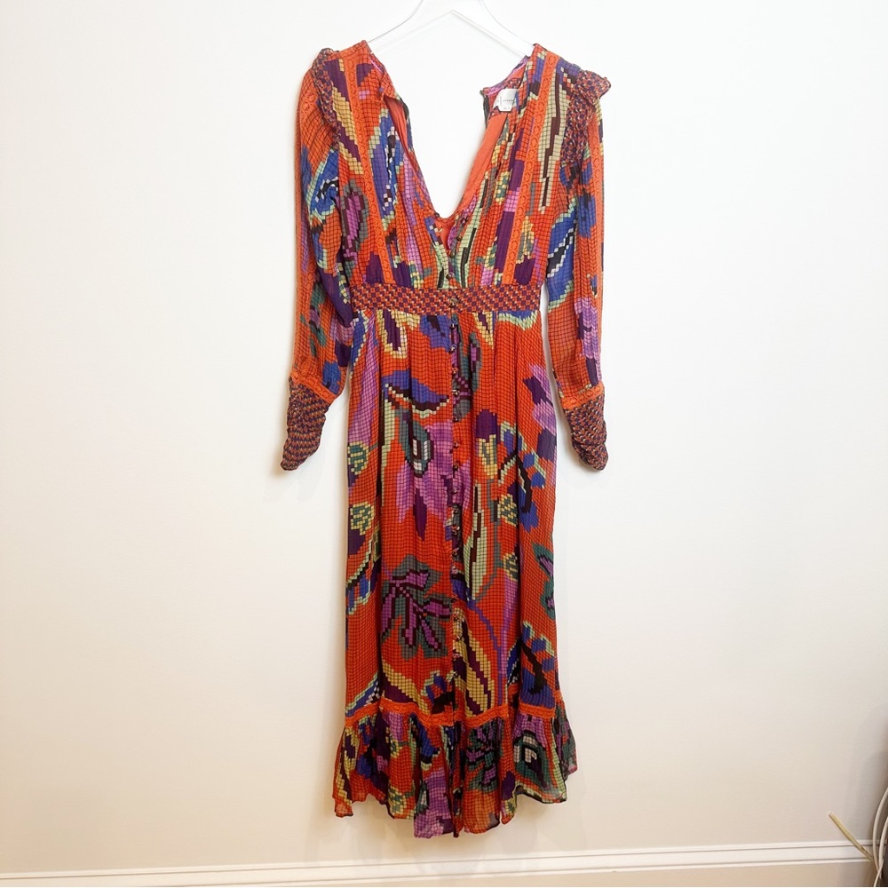 By Anthropologie | Tropical Maxi Dress - Picture 4 of 16